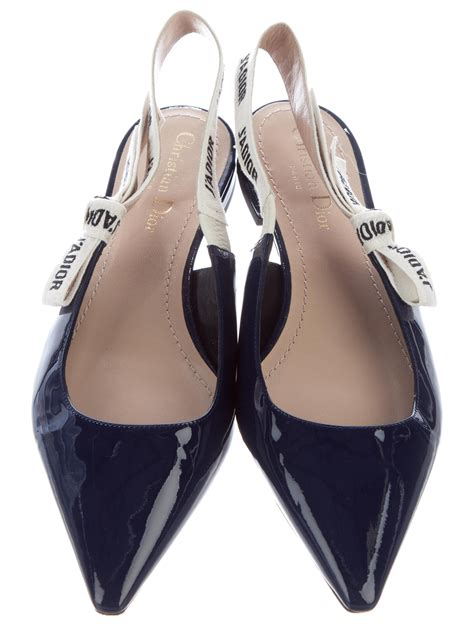 dior slingback flats